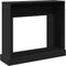 vidaXL - Haardombouw - 100x30x87,5 - cm - bewerkt - hout - zwart