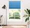 vidaXL - Plissé - rolgordijn - 120x200cm - stofbreedte - 119,4cm - polyester - blauw
