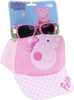 Set Peppa Pig Zonnebril Hoed Roze