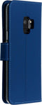 Accezz Samsung Galaxy S9 - Wallet Softcase Bookcase - 3 pashouders - Donkerblauw