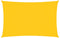 vidaXL - Zonnescherm - rechthoekig - 2x5 - m - oxford - stof - geel