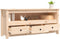 vidaXL - Tv-meubel - 114x35x52 - cm - massief - grenenhout