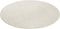 tectake® Soft Zone - Vloerkleed - Rond - Ø120 cm - Antislip - Onderhoudsvriendelijk - Crème