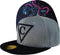 Capiche® Snapback Pet Heren - Tentacle Astronaut - Special Series - Unisex - Onesize - Sportcap - Baseball Cap - Mannen - Grijs - Cap - Petten - pet dames - petten heren