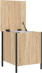 vidaXL - Opbergbankje - 40x42,5x50 - cm - bewerkt - hout - sonoma - eikenkleurig