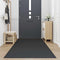 vidaXL - Deurmat - 115x500 - cm - zwart