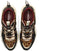 POSH by Poelman CARI - Dames Sneakers - Chunky zool 4 cm met panterprint - Bordeaux