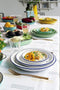 CABANAZ - bord, keramiek, LARGE PLATE, doorsnede 27 cm, wit
