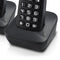Profoon PDX-525ZT - DECT Draadloze telefoon - 2 Handsets met Antwoordapparaat - Zwart (2 stuks)
