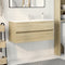 vidaXL - Wastafelkast - 100x38,5x45 - cm - bewerkt - hout - sonoma - eikenkleurig