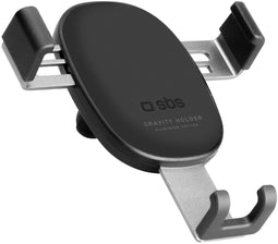 SBS TESUPPCLIPGRAVK - Smartphonehouder - Automatische sluiting - Zwart