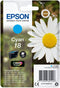 Epson C13T18024022 - Inktcartridge - Origineel - Cyaan (3,3ml)