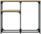 vidaXL - Wandtafel - 90x22,5x75 - cm - bewerkt - hout - sonoma - eikenkleurig