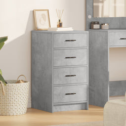 vidaXL - Keukenbuffet - Betongrijs - 40x41x75 - cm - Gelaagd - Hout