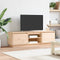 vidaXL - Tv-meubel - 140x35x40 - cm - massief - grenenhout