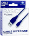 FR-TEC PS4 Oplaadkabel - USB 2.0 - USB A - Micro USB