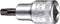Stahlwille 54 TX T 25 03100025 Binnen-Torx Dopsleutel-bitinzet T 25 1/2 (12.5 mm)