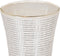 Housevitamin Vaas - BloemenVaas - Disco - Glitters - Glas - Zilver - 12,5x12,5x30cm