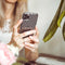 iMoshion Hoesje Geschikt voor Samsung Galaxy A42 Hoesje Siliconen - iMoshion Design hoesje - Transparant / Zwart / Hearts All Over Black