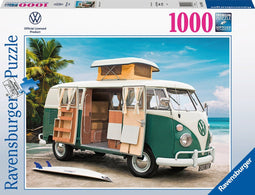 Ravensburger puzzel Volkswagen T1 Camper Van - Legpuzzel - 1000 stukjes