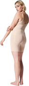 Spanx OnCore - High Waisted Mid Thigh short - Platte buik en slanke taille - Soft Nude