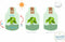 Growing Concepts DIY Duurzaam Ecosysteem Giants Ecolight XXXL - 34 Liter - Planten - Botanische Mix - H52xØ48cm