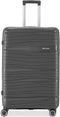 SKYCASES Travel One - 24-inch Medium Reiskoffer - Lichtgewicht Waterdicht Cijferslot - Antraciet