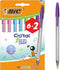 Balpen bic cristal fun 6+2 gratis l assorti | 20 stuks