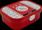 Ajax-lunchbox wit/rood logo AFC Ajax
