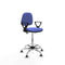 Piqueras y Crespo BFN05RT - Bureaustoel - Hoogteverstelbaar - Licht Blauw