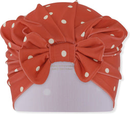Konges Sløjd - Kelly Red Dot - Zwem Turban - UV hoed - Zonnehoed - Voor In Het Water - UV Werend UPF 50+ - Voor Kinderen - 2-4 jaar - Maat 2-4 jaar