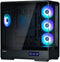 ZALMAN P50 DS - PC-behuizing - ATX Micro ATX Mini-ITX - 4 A-RGB-ventilatoren - Zwart