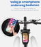 Frametas Fiets Waterdicht Zwart – Telefoonhouder fiets – Mountainbike accessoires – Mobielhouder fiets – Stuurtas