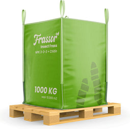 Frassor Universele Meststof (Bigbag 1000 kg – voor 10.000 m2) Insecten Frass