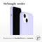 Accezz Liquid Silicone Backcover iPhone 14 - Schokabsorberend - Paars