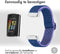 imoshion Elastisch nylon bandje - Geschikt voor Fitbit Charge 5, Charge 6 - Donkerblauw - One Size