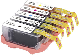 Renkforce RF-5718874 - Inktcartridge - Compatibel met Canon PGI-525PGBK CLI-526BK CLI-526C CLI-526M CLI-526Y - Zwart