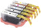 Renkforce RF-5718874 - Inktcartridge - Compatibel met Canon PGI-525PGBK CLI-526BK CLI-526C CLI-526M CLI-526Y - Zwart