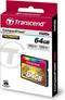 Transcend CF geheugenkaart - 64GB - 1000x - 160MB/s lezen - 120MB/s schrijven