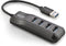NGS PORT 3.0 - USB Hub - 4x USB 3.2 Gen 1 - Zwart