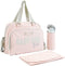 Baby op baby aan boord simpelweg babybag - Rose