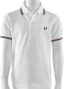 Fred Perry - Kids Twin Tipped Shirt - Kinderen - maat 128