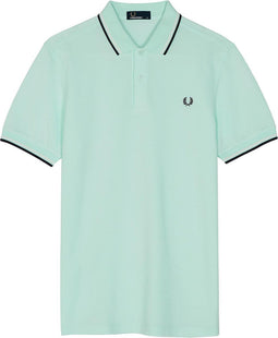 Fred Perry M3600 shirt, polo Del La Mer / Snow White / Navy