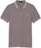 Fred Perry M3600 shirt - polo Mahogany Oxford / Ecru / Ecru