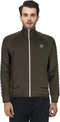 Fred Perry Perry Laurel Track Jckt Heren Sportjas casual - Maat S - Mannen - groen