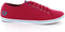 Fred Perry - Phoenix Canvas - Dames Sneaker - 36 - Bordeauxrood/Turquoise