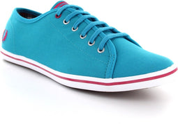 Fred Perry - Phoenix Canvas - Damesschoen - 41 - Turquoise/Roze/Wit
