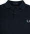 Fred Perry Polo Basic Navy - Maat XL - Heren