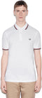 Fred Perry - Polo Wit 748 - Slim-fit - Heren Poloshirt Maat XL