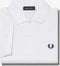 Fred Perry Poloshirt Wit - Maat L - Heren